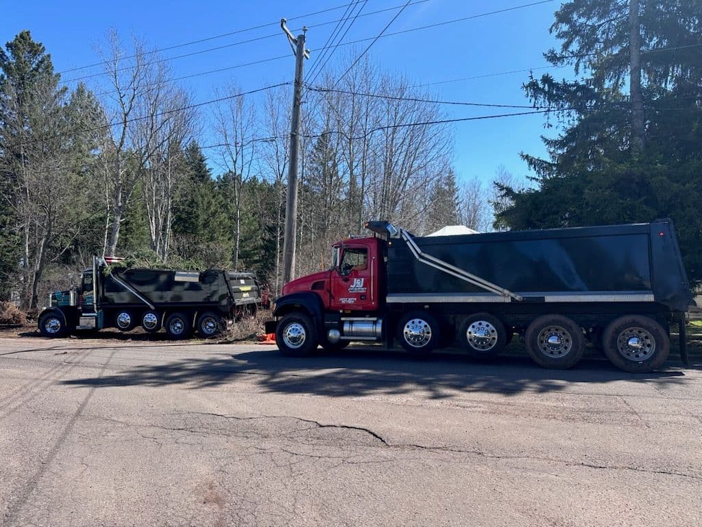 J&J Excavation Hauling Partnership Announcement