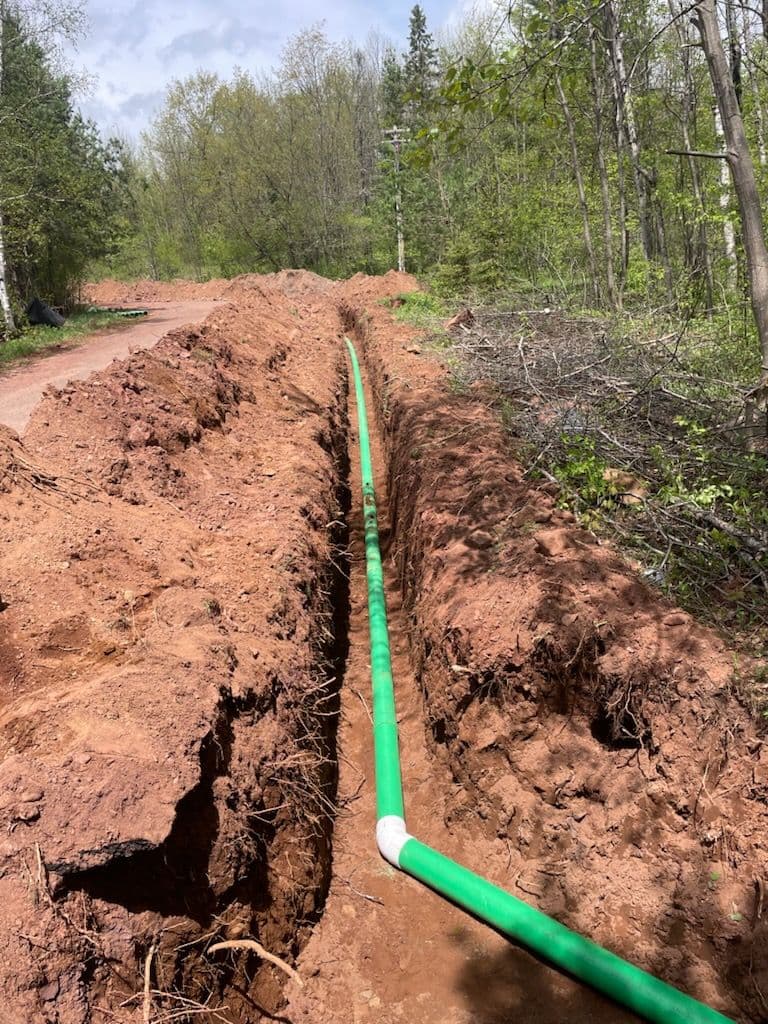 Efficient Sewer Line Replacement in Wakefield MI image